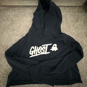 Ghost Logo Black Hoodie